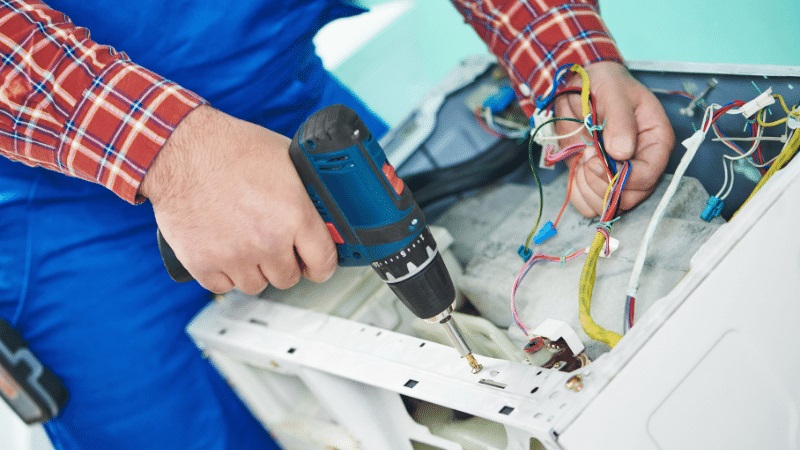 Kartal Finlux Finlux çamaşır makinesi kart tamiri – Su almama arızası orijinal parça ile giderildi. - Teknik servis örneği